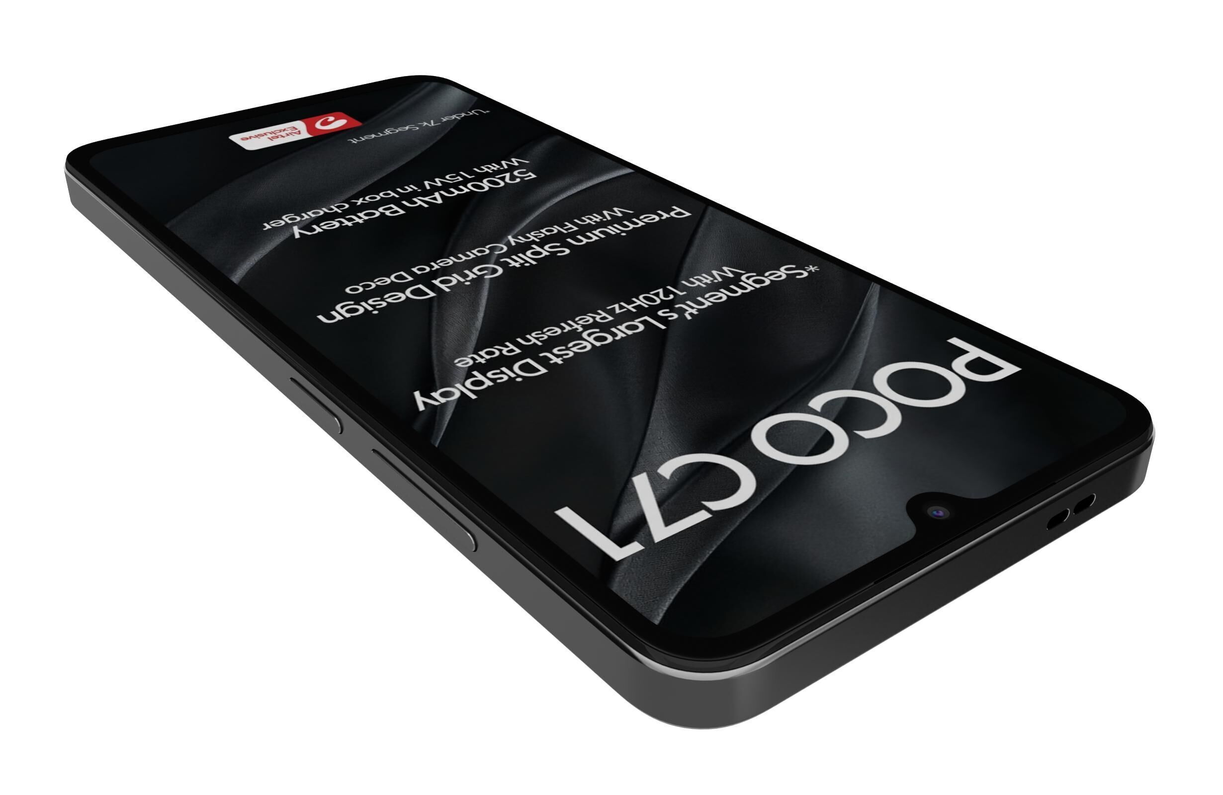 Xiaomi Poco C71 Black 3D model | CGTrader