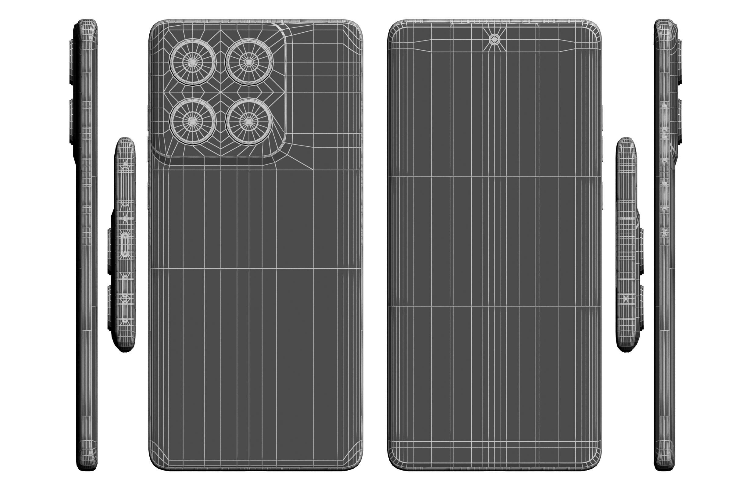 Motorola Edge 60 Fusion Gray 3D model_16