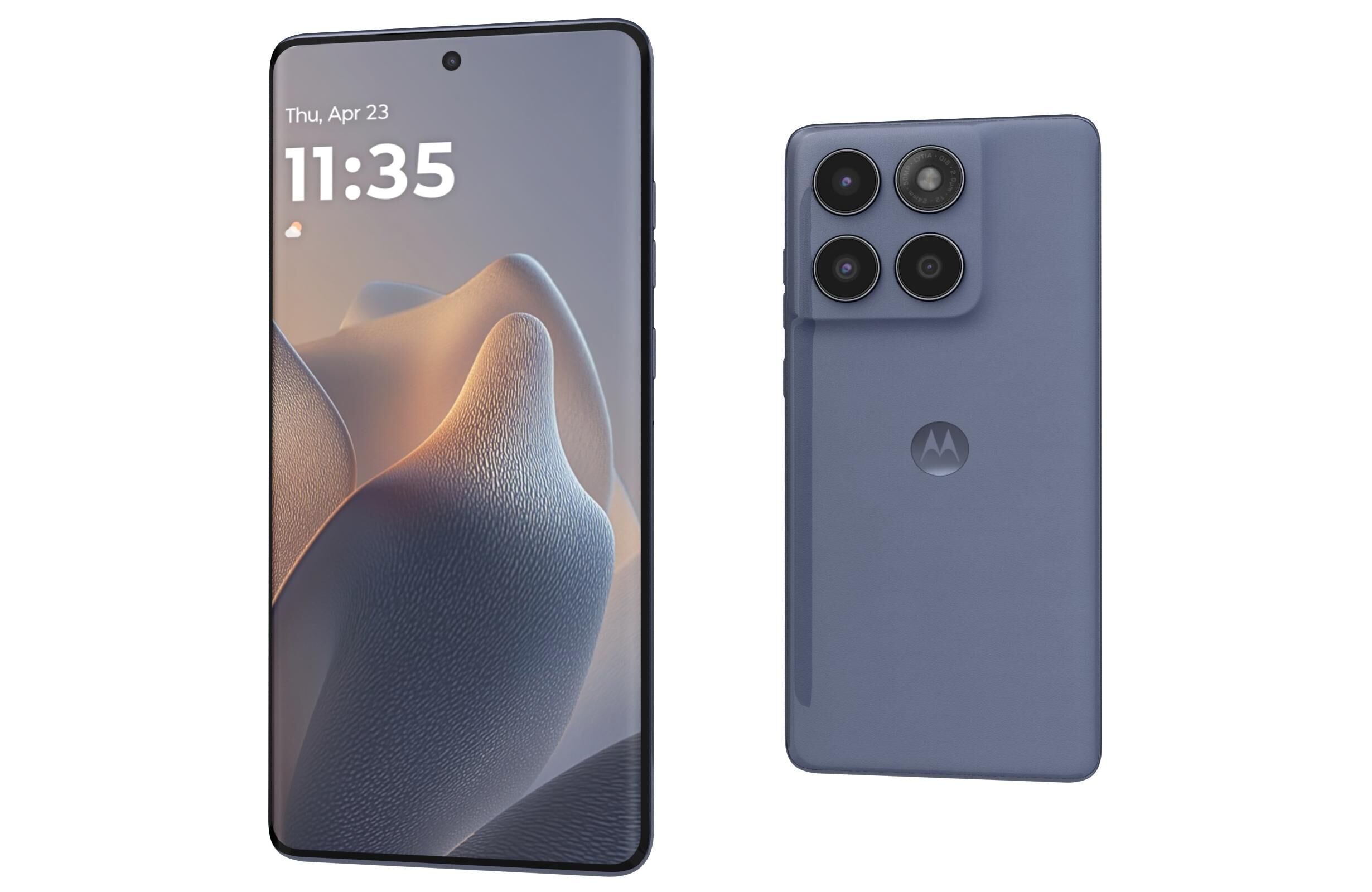 Motorola Edge 60 Fusion Gray 3D model_6