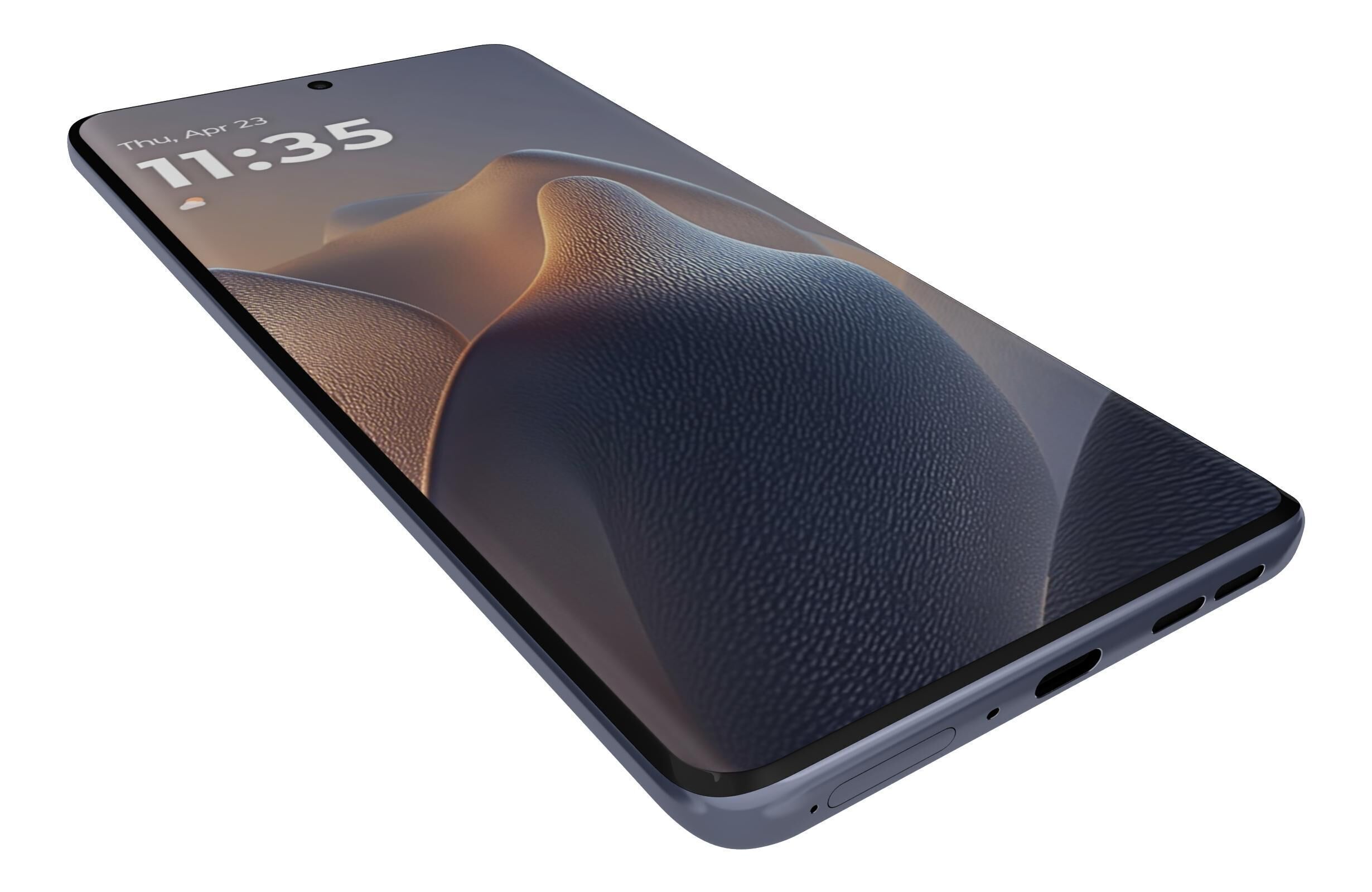 Motorola Edge 60 Fusion Gray 3D model_12