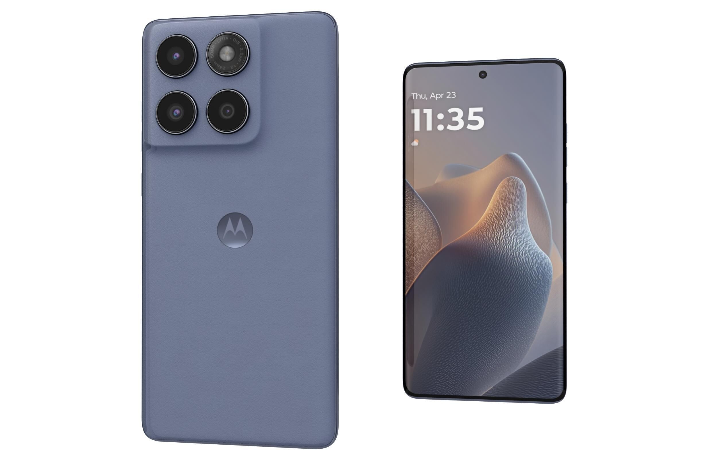 Motorola Edge 60 Fusion Gray 3D model_7