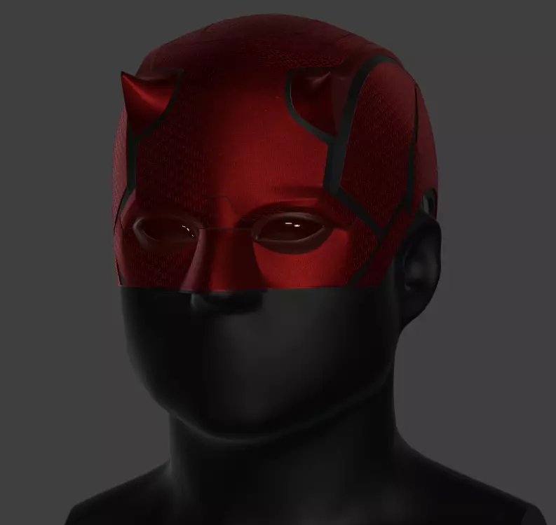 DAREDEVIL BORN AGAIN and netflix series she hulk helmet 3D print model