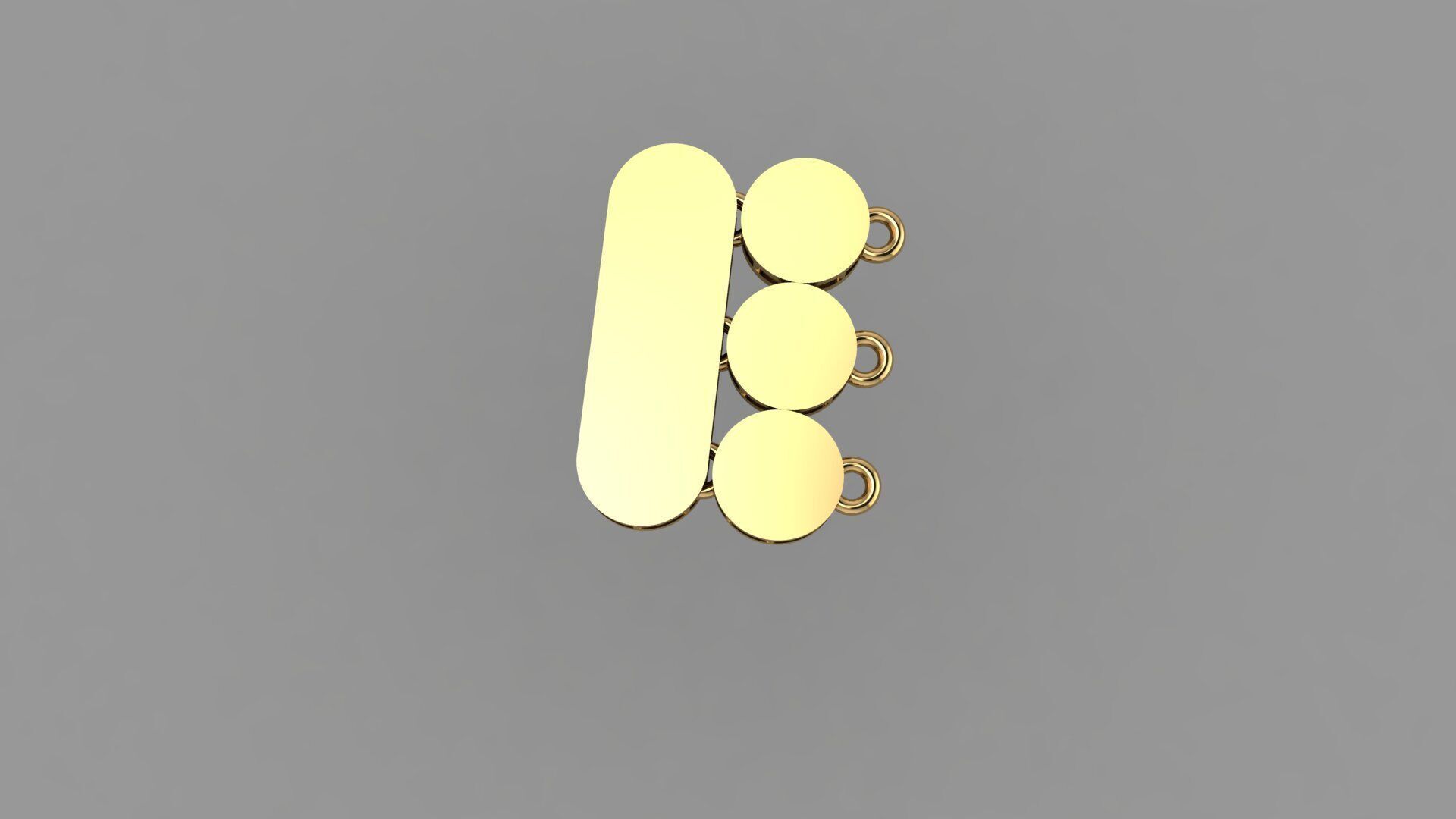 Chan Breslet 191 mm 3D print model_3