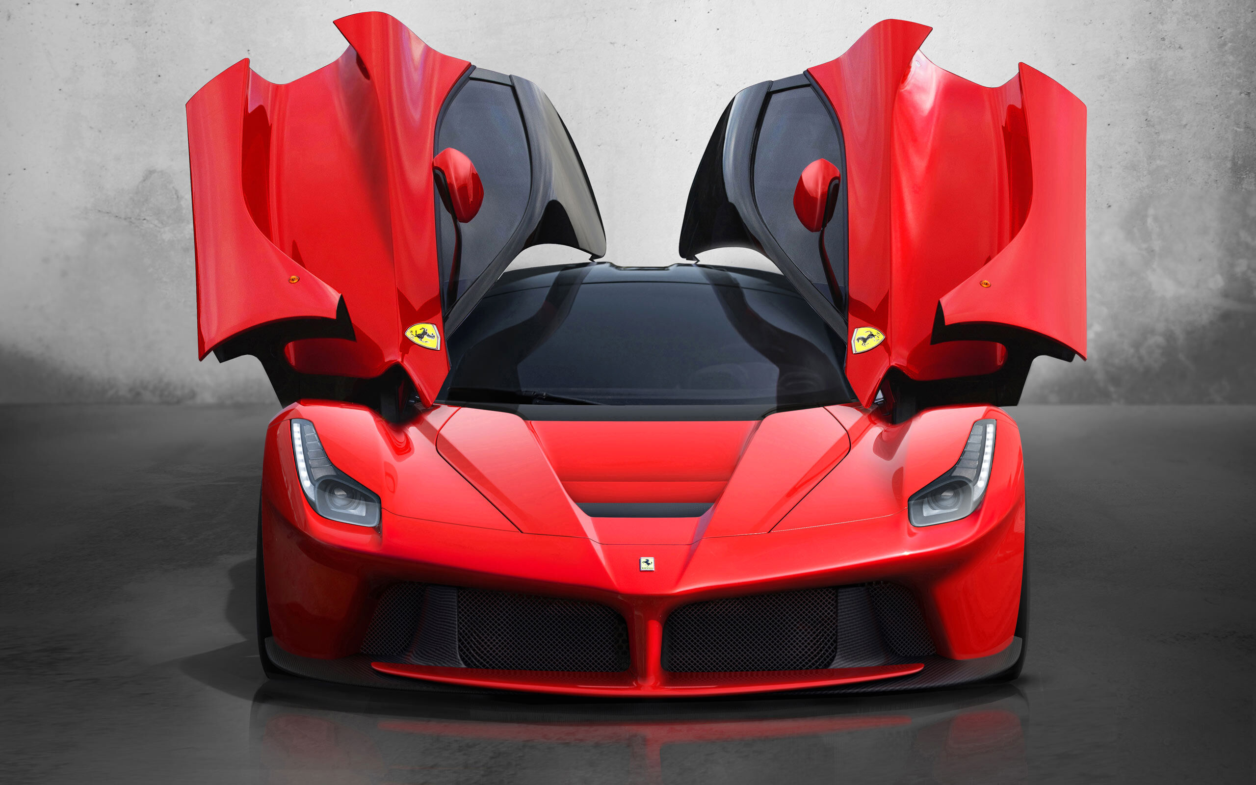 Realistic Ferrari On Road Animation Low-poly 3D model_18
