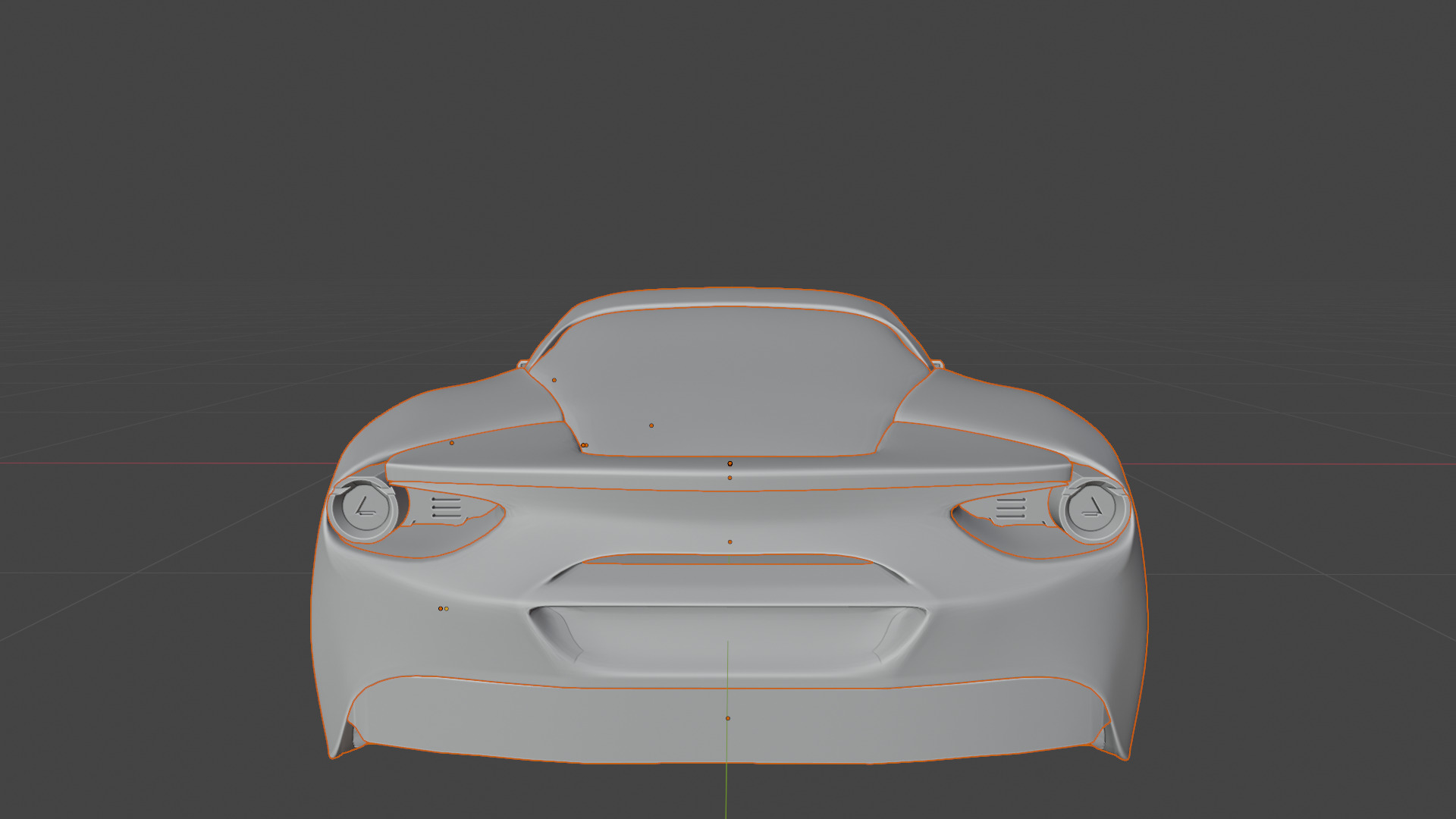 Realistic Ferrari On Road Animation Low-poly 3D model_7