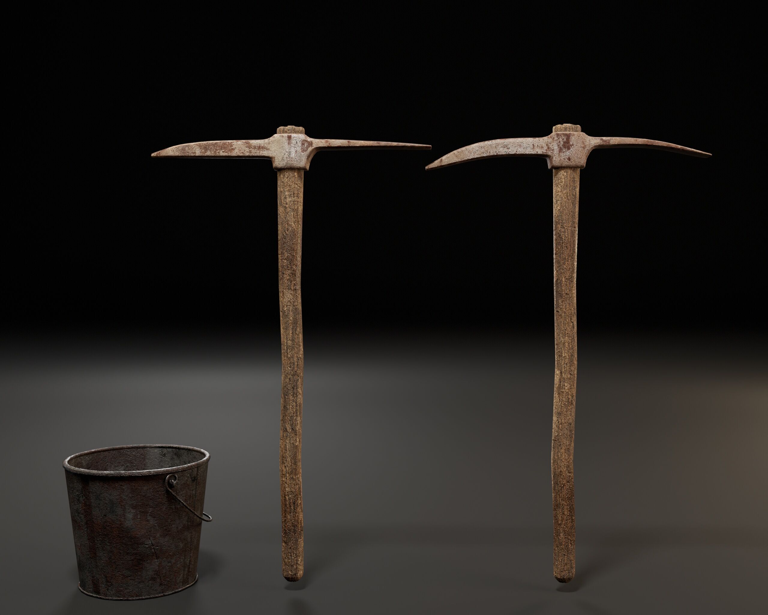 Mining Set 1 Low-poly 3D model_8