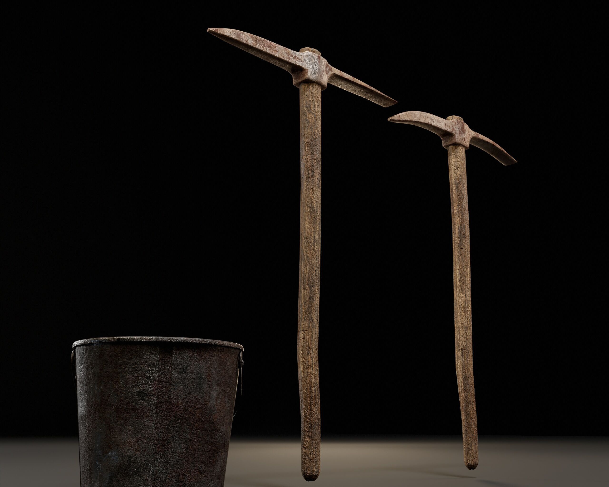 Mining Set 1 Low-poly 3D model_10