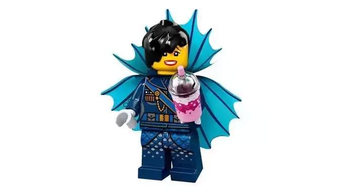 3D print minifigure - 71019-11-Shark-Army-General