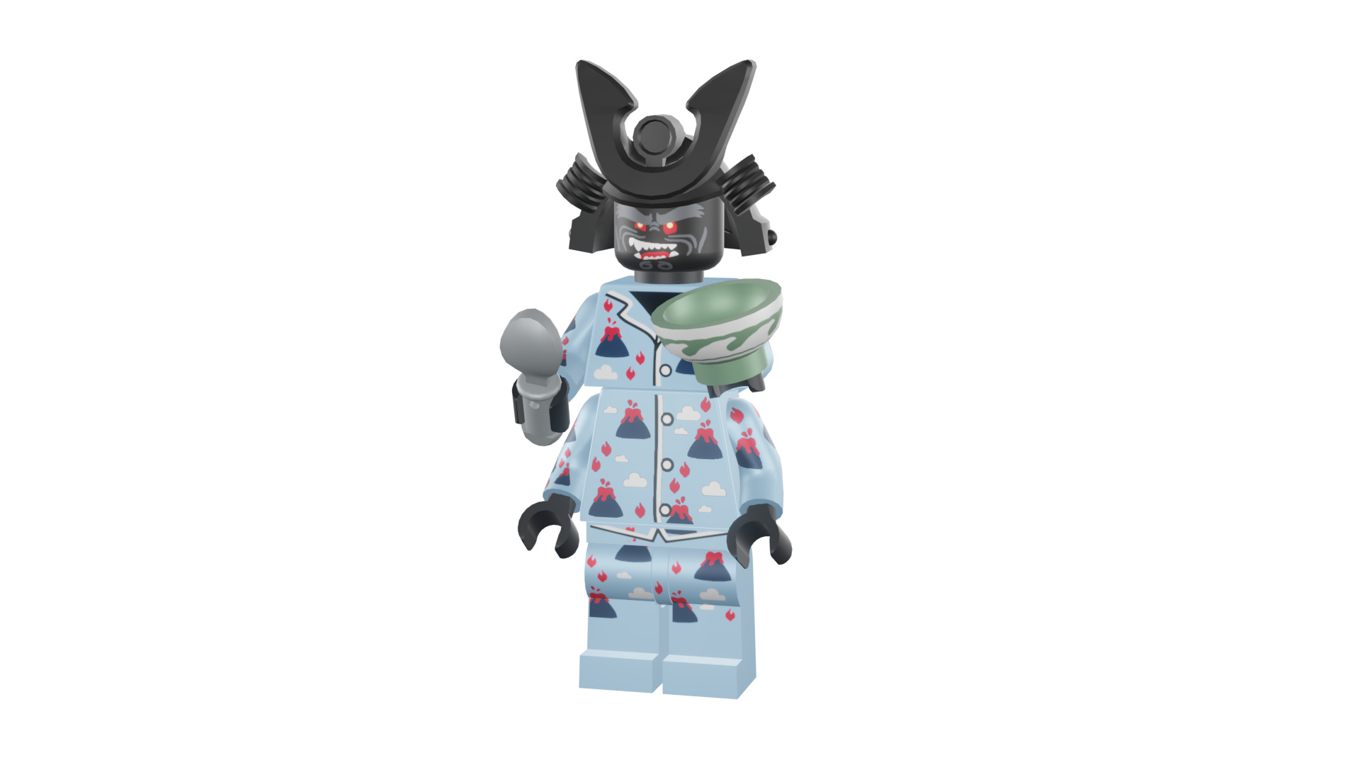 3D print minifigure - 71019-16-Volcano-Garmadon 3D print model_51