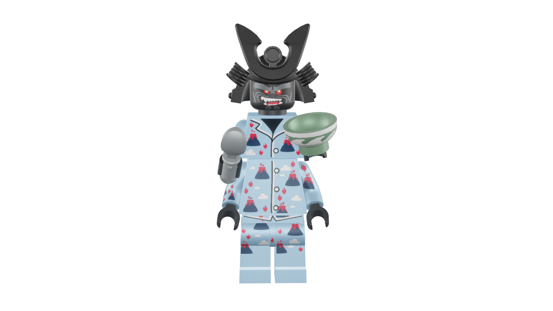 3D print minifigure - 71019-16-Volcano-Garmadon 3D print model_53