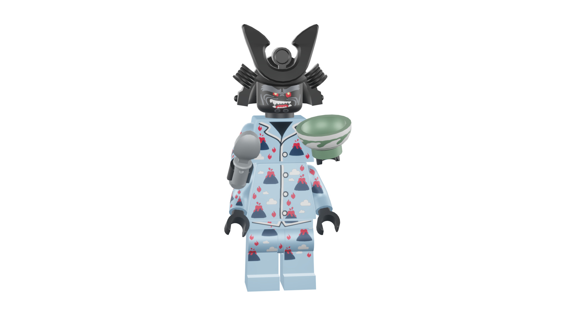 3D print minifigure - 71019-16-Volcano-Garmadon 3D print model_1