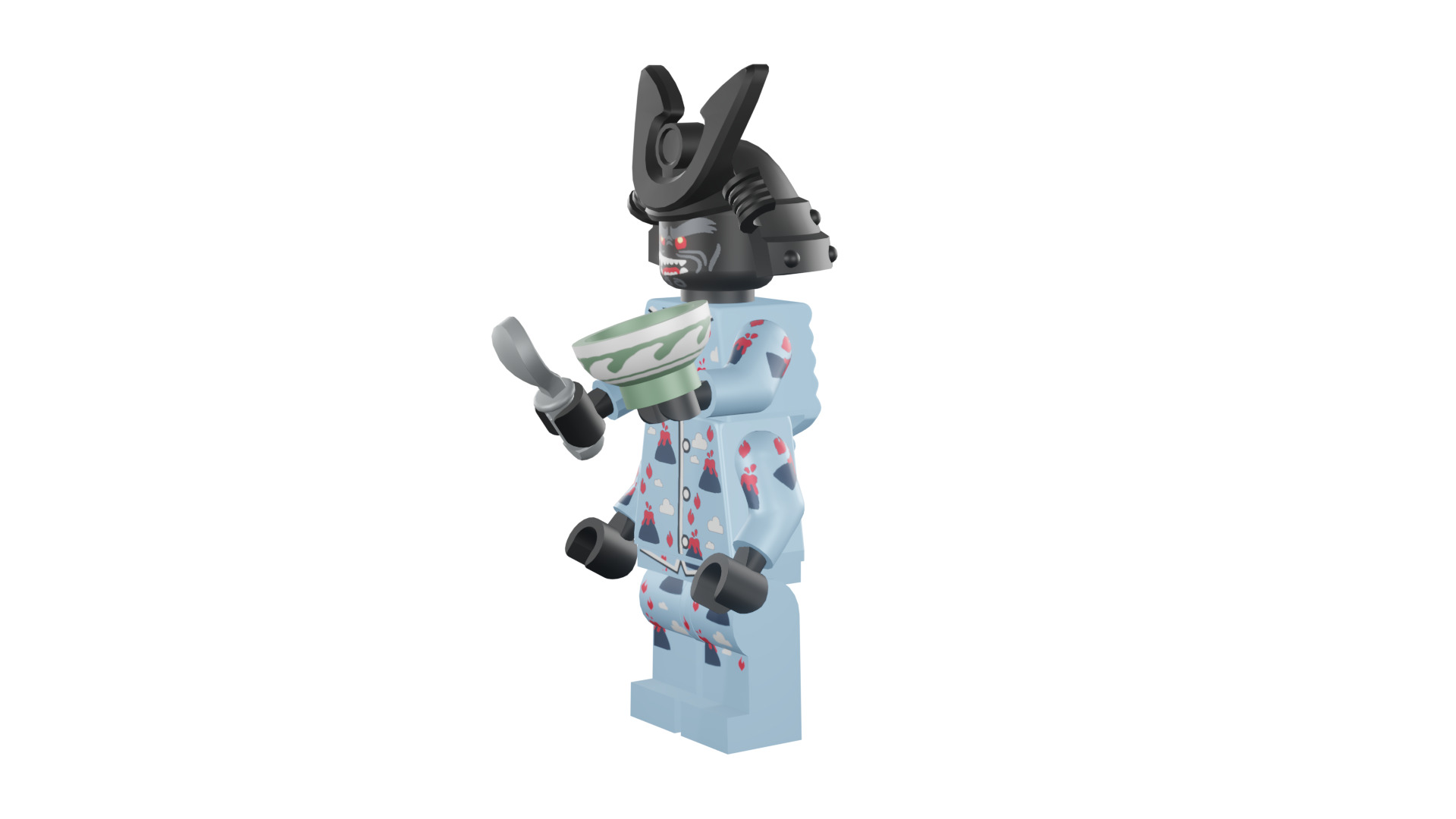 3D print minifigure - 71019-16-Volcano-Garmadon 3D print model_47