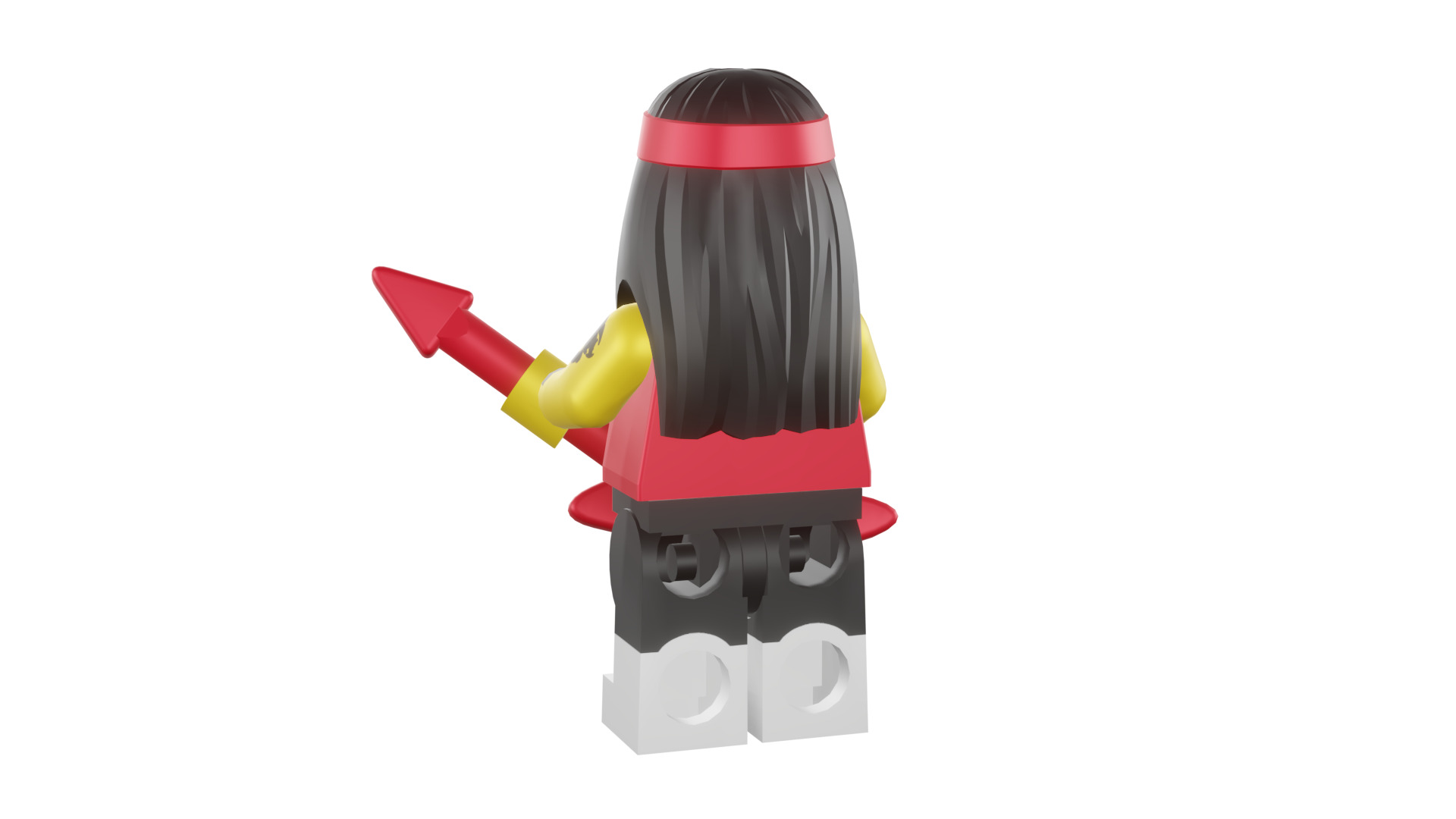 3D print minifigure - 71019-17-Gong-Guitar-Rocker 3D print model_33