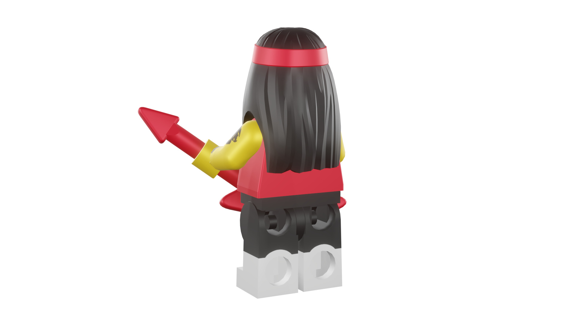 3D print minifigure - 71019-17-Gong-Guitar-Rocker 3D print model_34