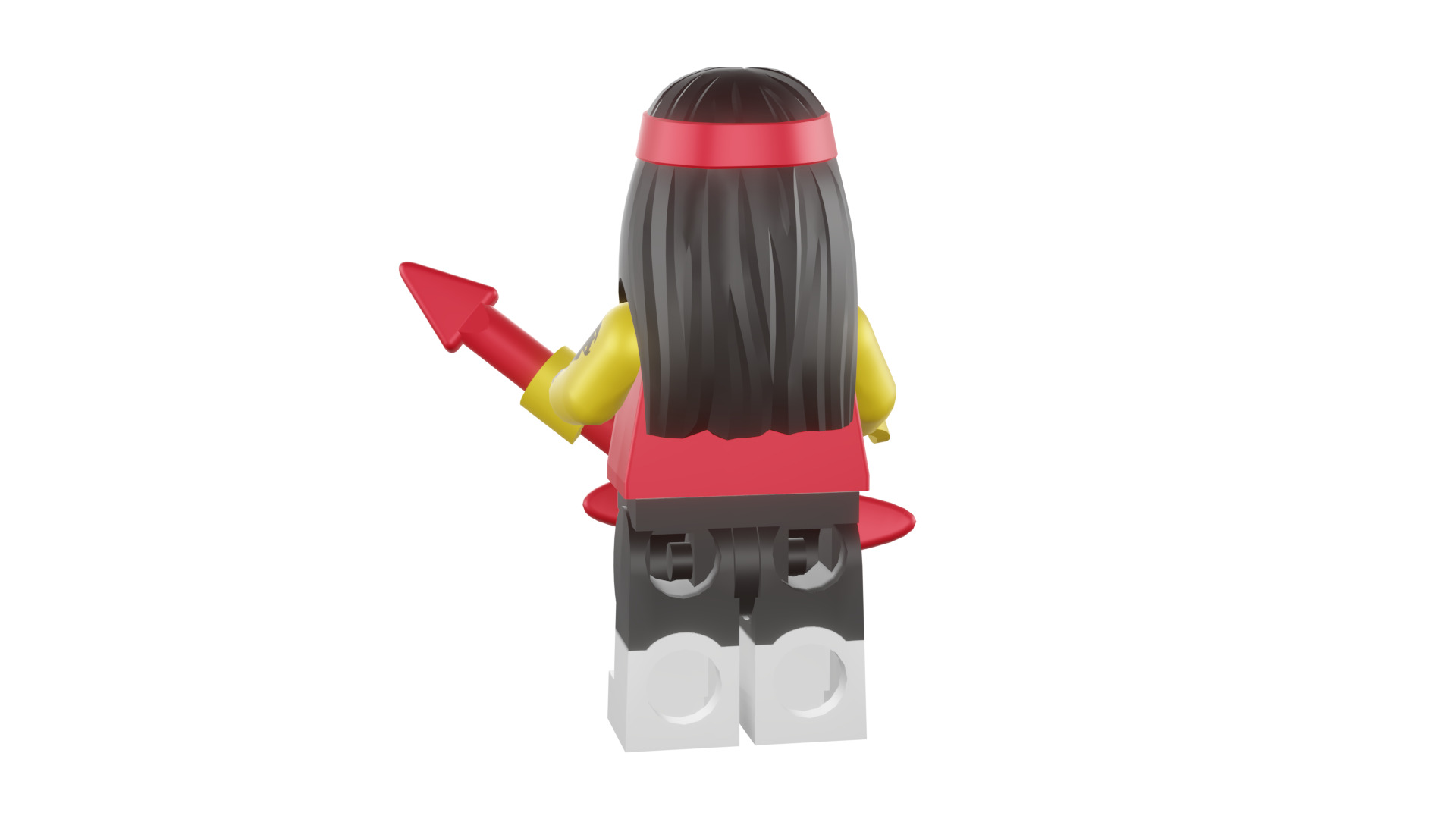 3D print minifigure - 71019-17-Gong-Guitar-Rocker 3D print model_32