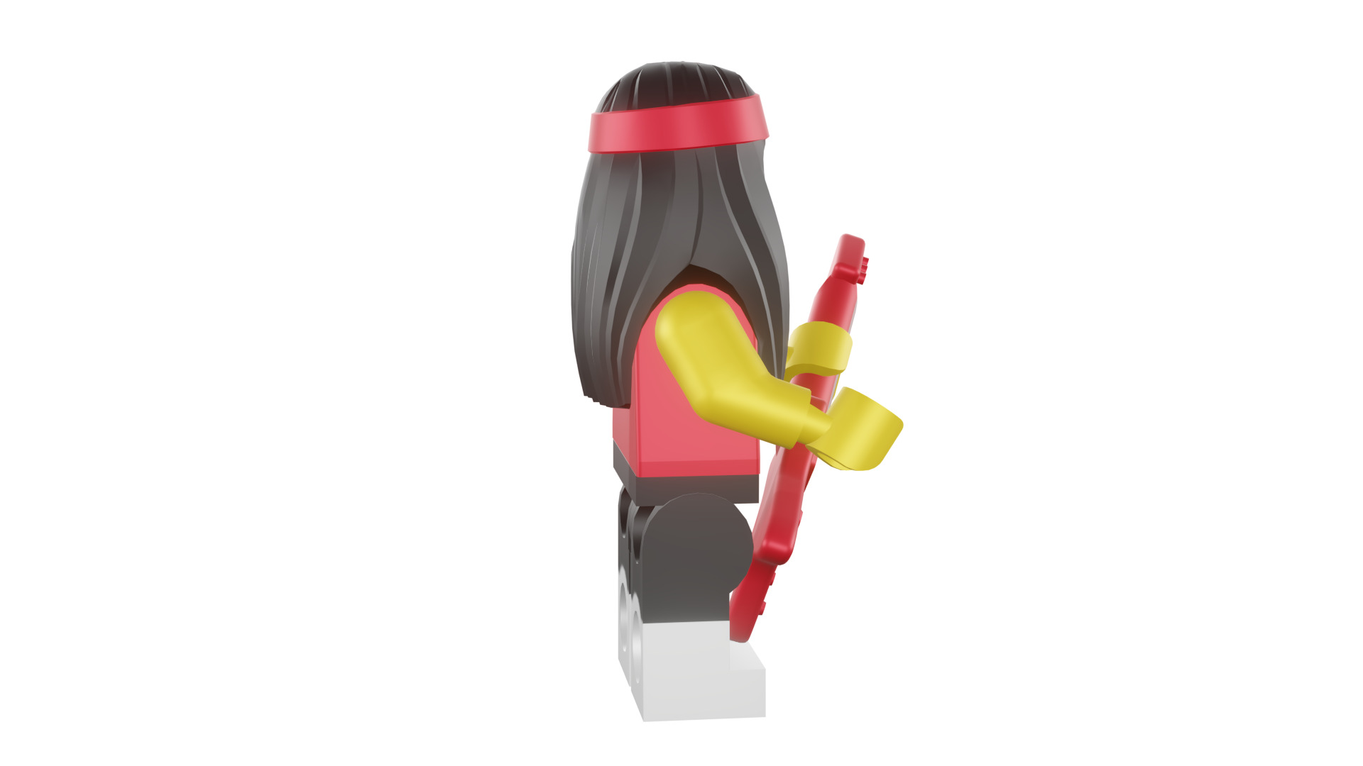 3D print minifigure - 71019-17-Gong-Guitar-Rocker 3D print model_3