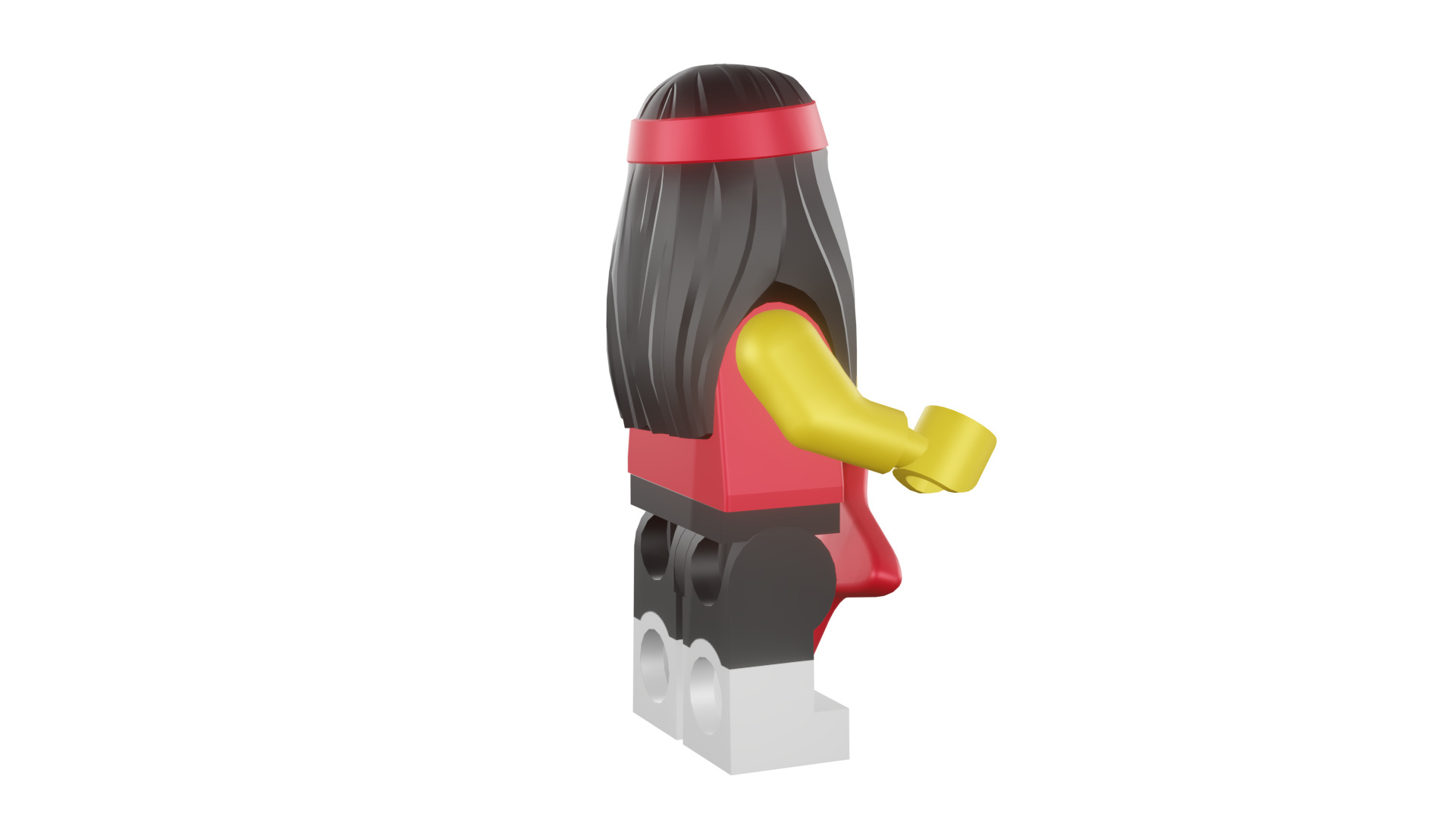 3D print minifigure - 71019-17-Gong-Guitar-Rocker 3D print model_23