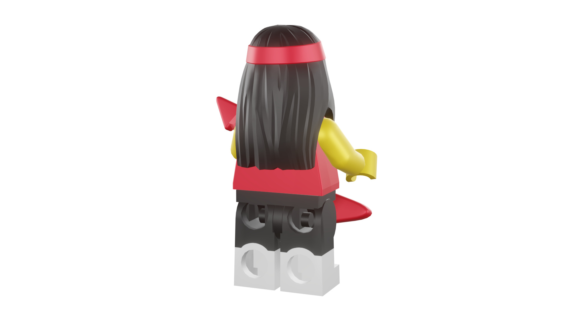 3D print minifigure - 71019-17-Gong-Guitar-Rocker 3D print model_28