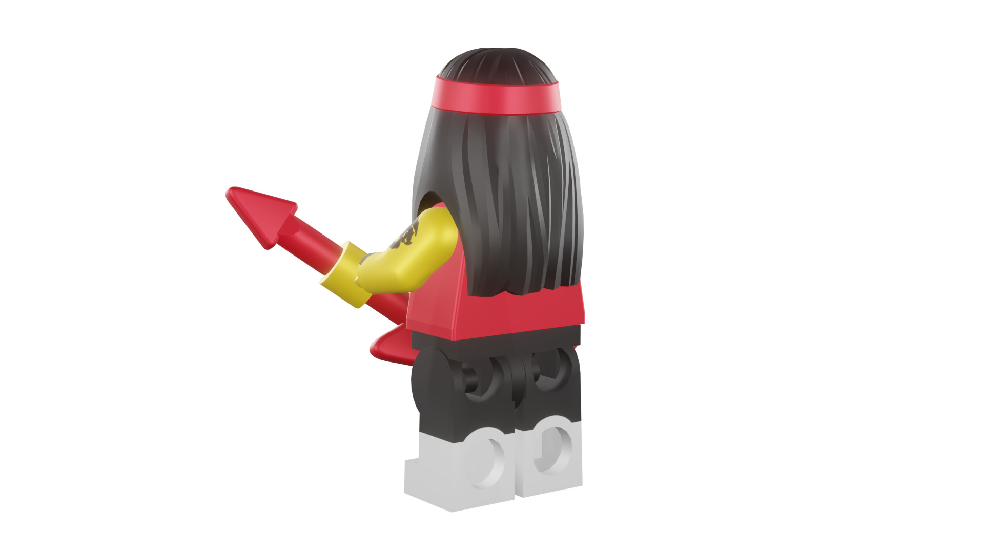 3D print minifigure - 71019-17-Gong-Guitar-Rocker 3D print model_35