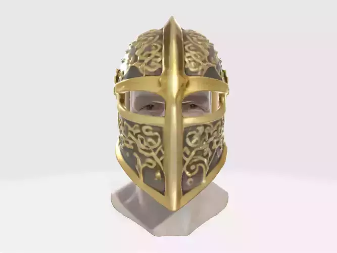 Medieval Knight Helmet