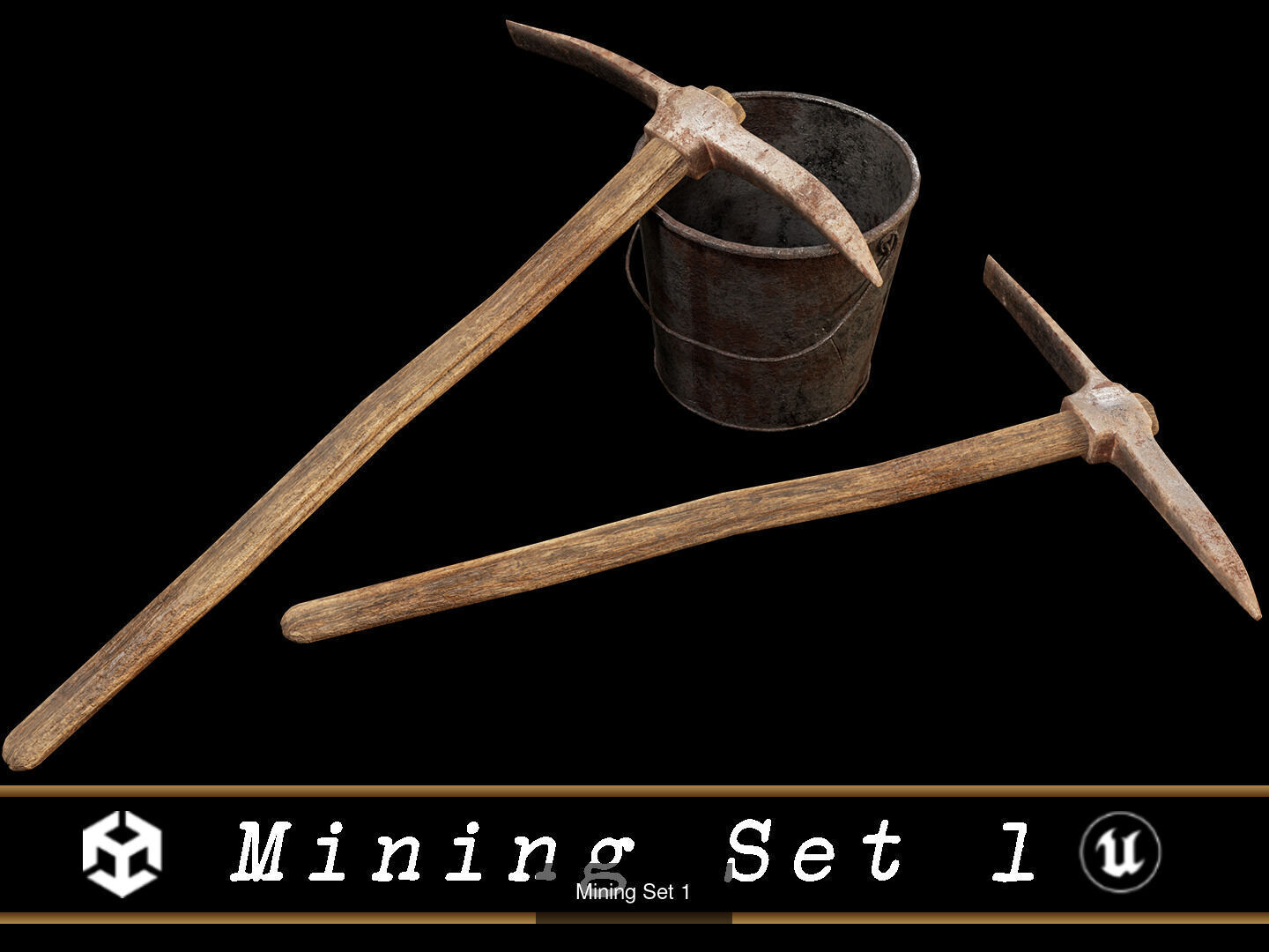Medieval Mining Pack 3D Model Collection_19
