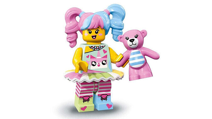 3D print minifigure - 71019-20-N-POP-Girl 3D print model