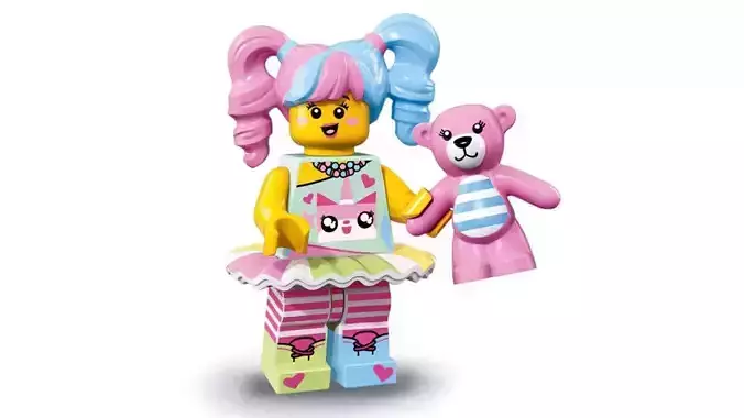 3D print minifigure - 71019-20-N-POP-Girl