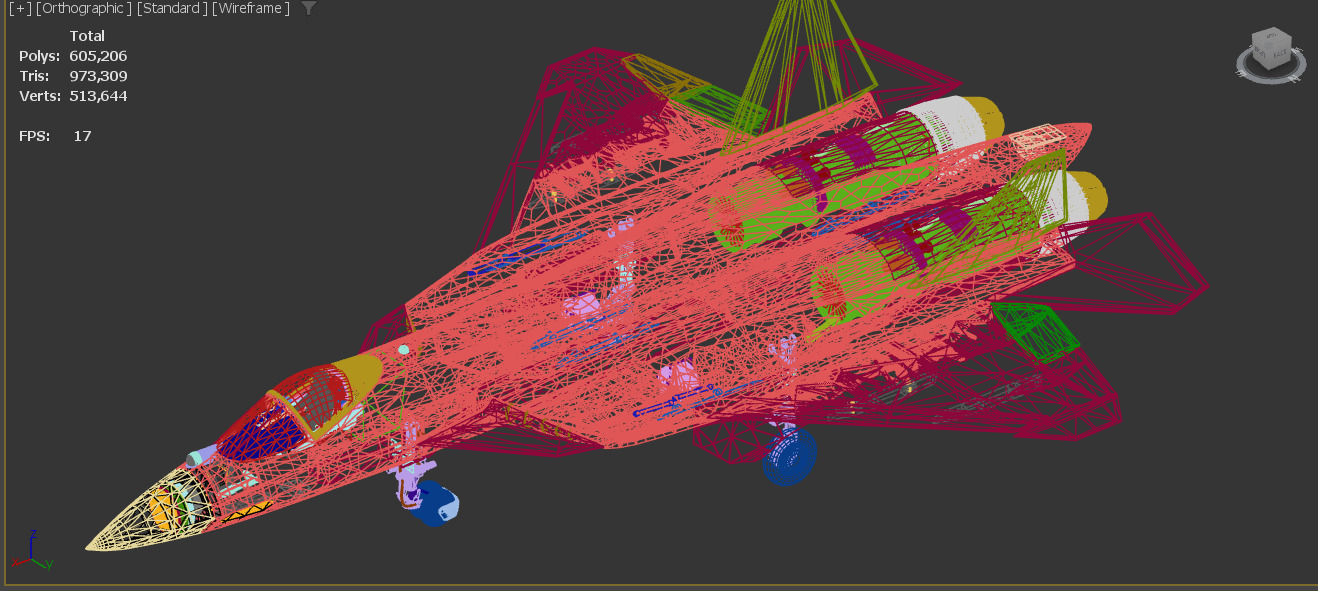 SU-57 Felon  3D model_5