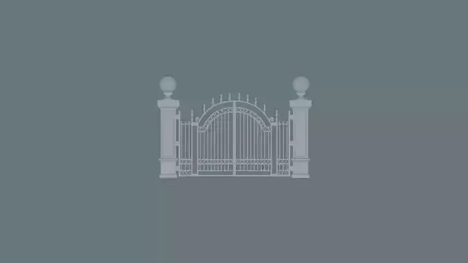 Main Gate 3D print model