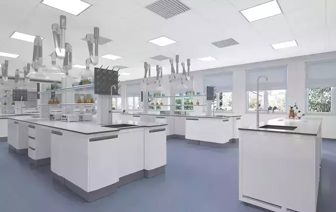 laboratory 3D model