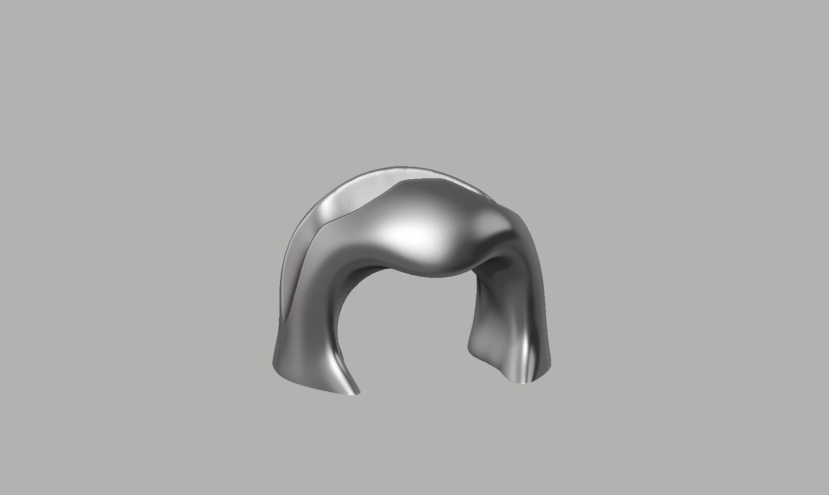 Minimal modern Ps5 controller stand 3D print model_10