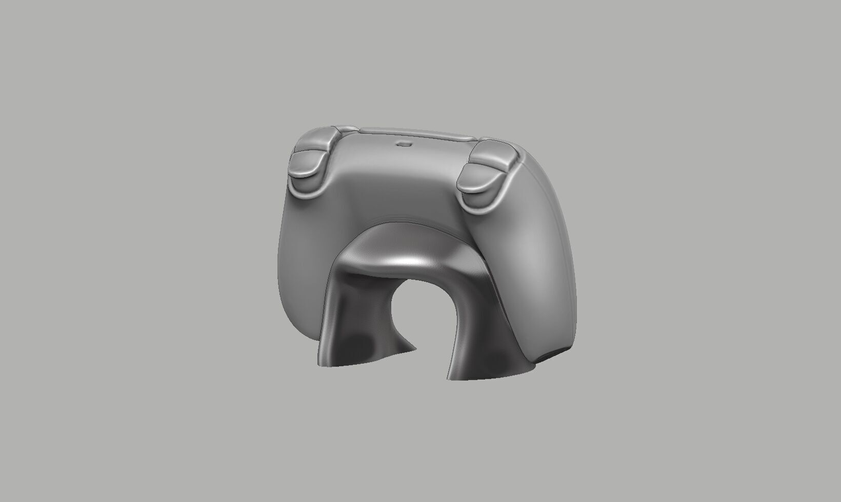 Minimal modern Ps5 controller stand 3D print model_8