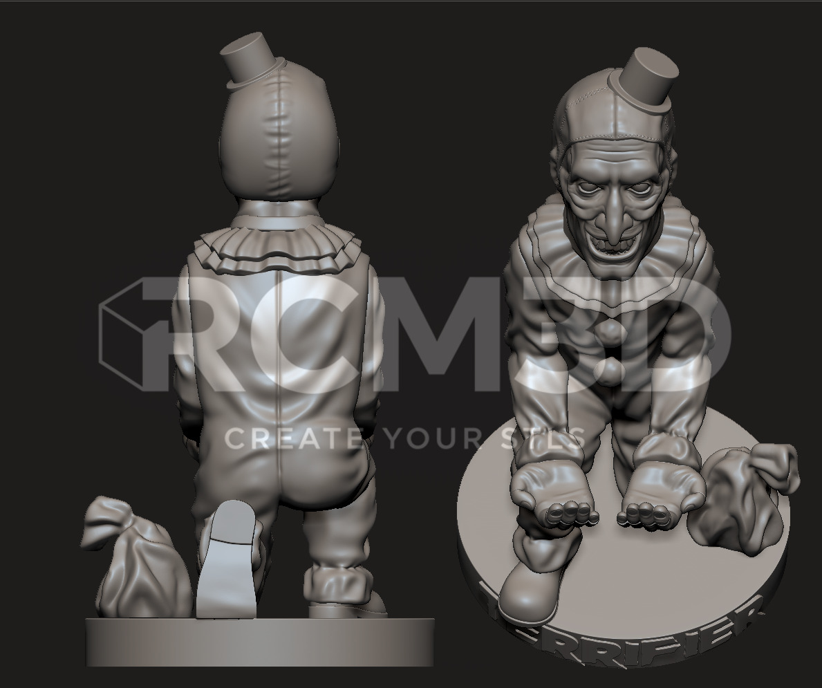 Terrifier joystick holder 3D print model_2