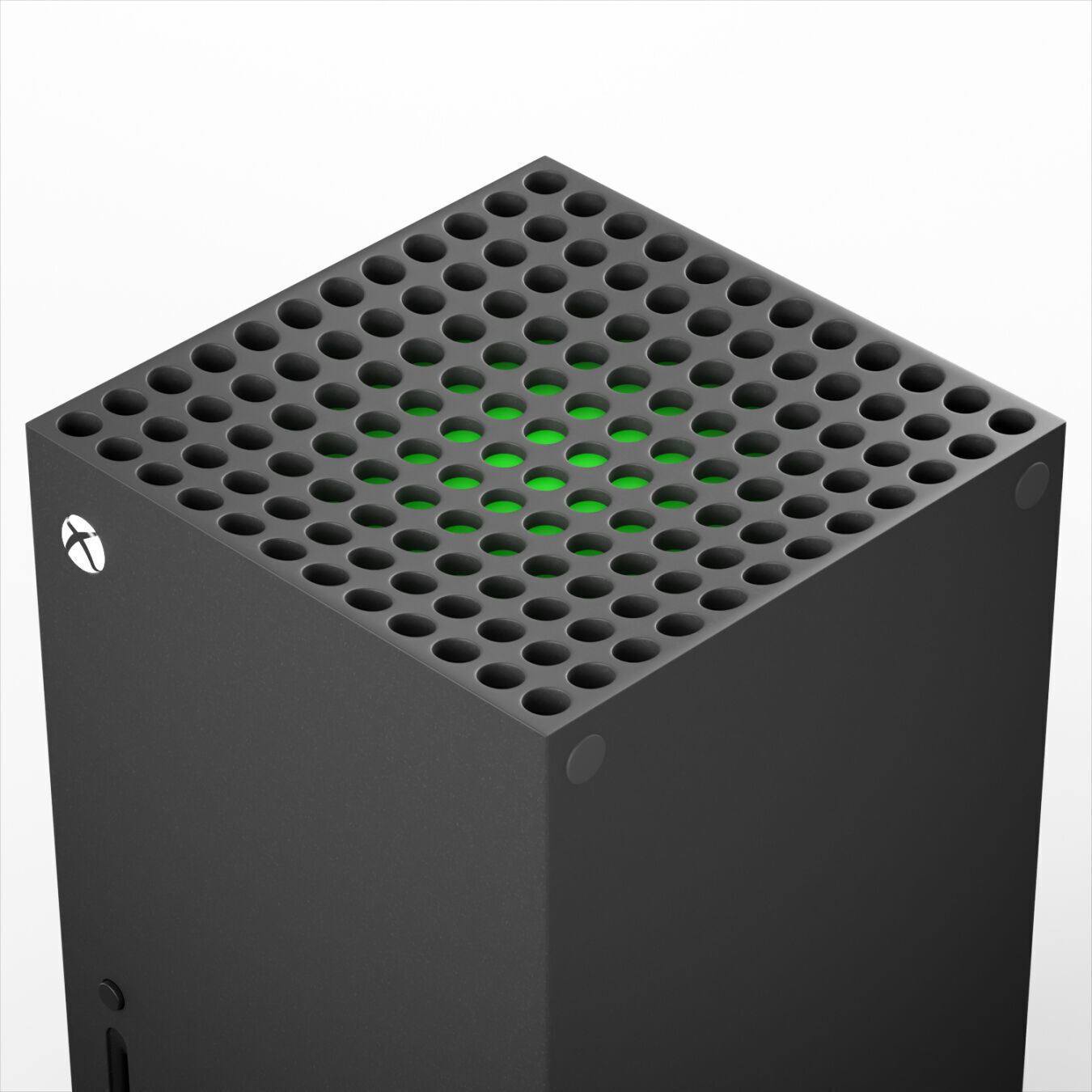 Xbox Series X Console and Controller Carbon Black 3D model_3