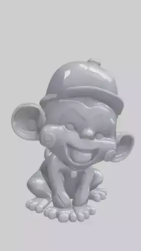 MonKey HipHop 3D 3D print model