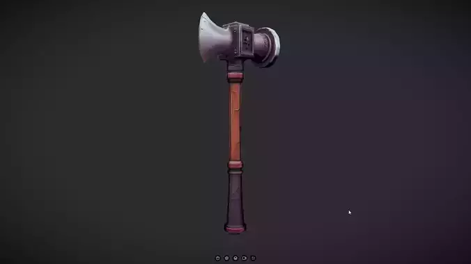 fantasy-themed battle axe