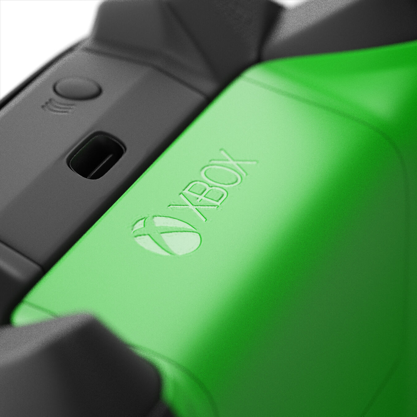 Xbox Series X Console and Controller Galaxy Black 3D model_11