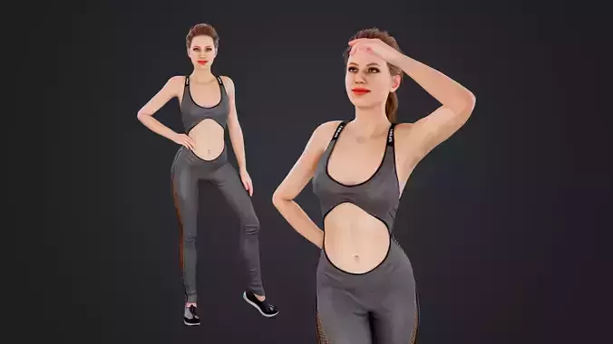 Woman Activewear Jogging