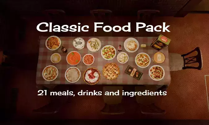 Classic Food Pack - PBR