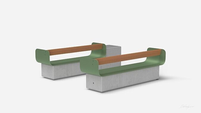 METALCO URBAN MIRROR B and BB 3D model 4