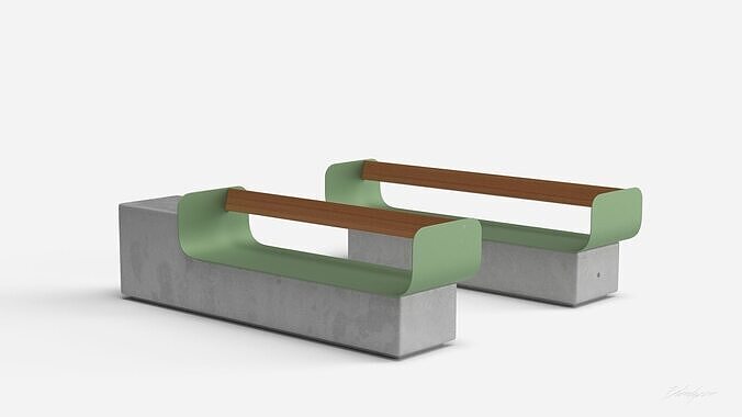 METALCO URBAN MIRROR B and BB 3D model 2