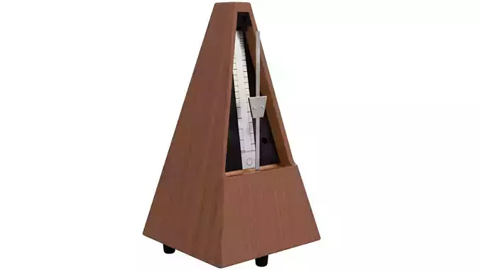 Vintage Metronome 3D model