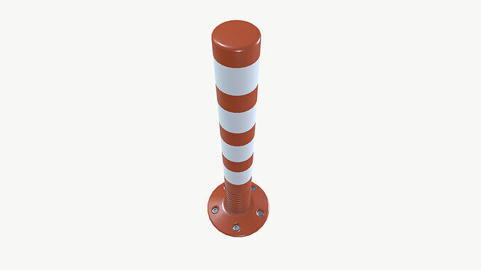 Traffic Obstacle 3D model 2