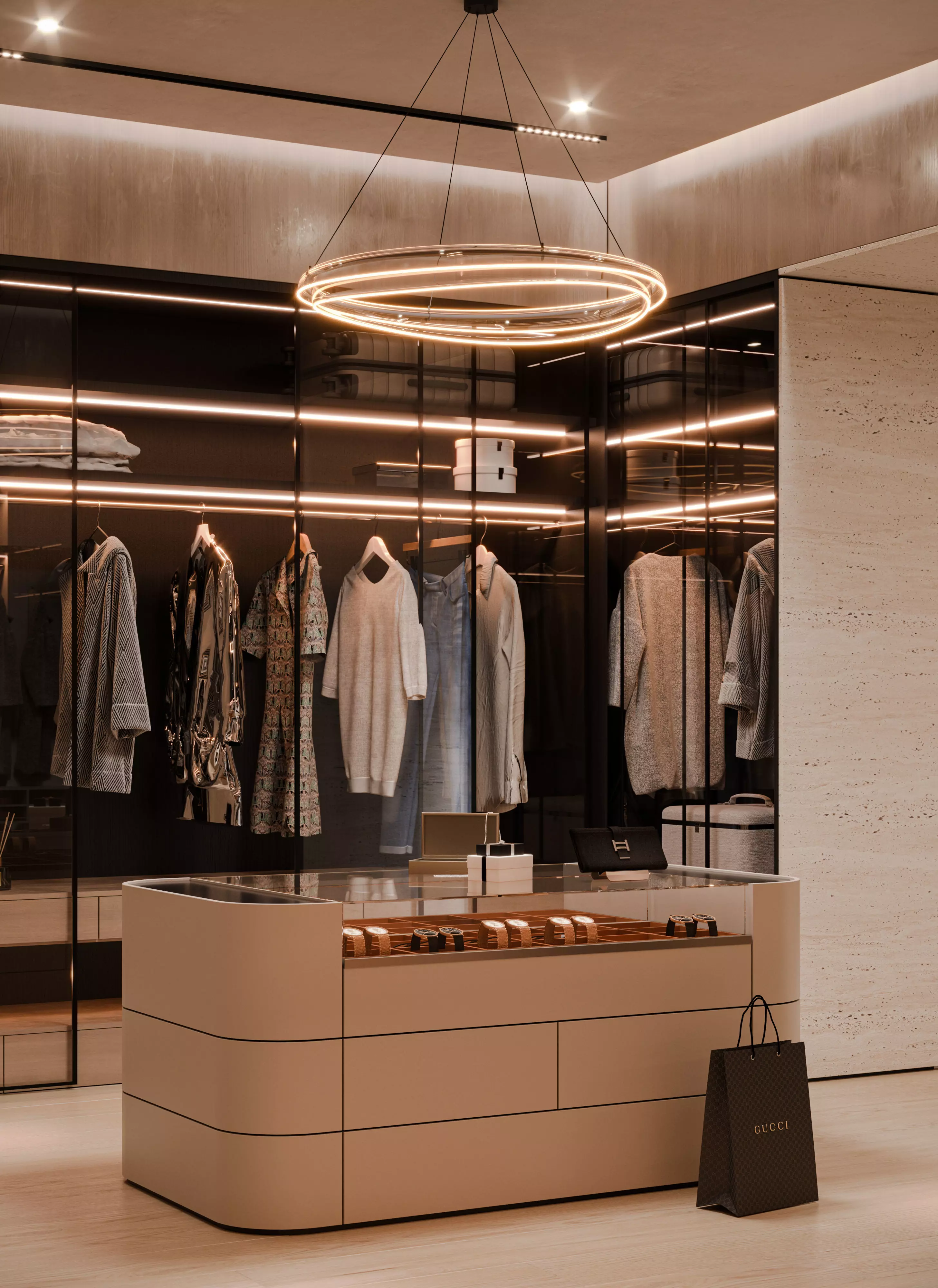 Dressing Room 3D model_0