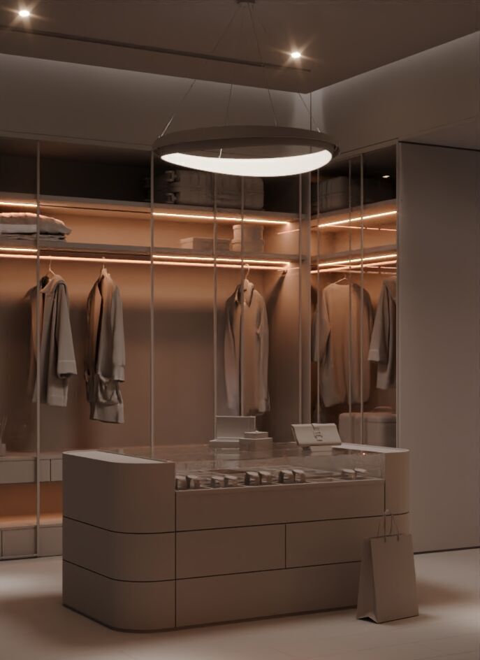 Dressing Room 3D model_1