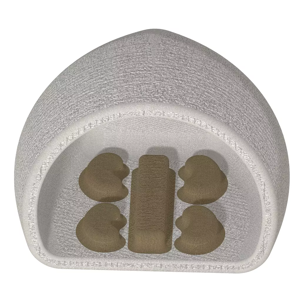 Exquisite Outdoor Lounger 3D print model_0