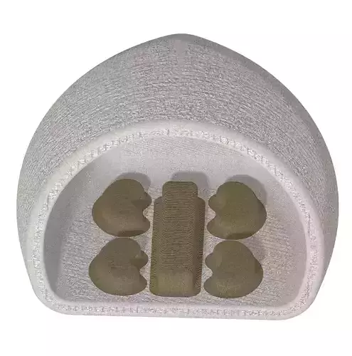 Exquisite Outdoor Lounger 3D print model