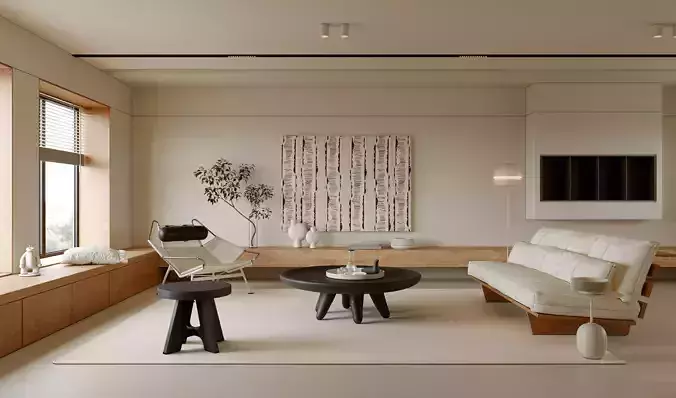 modern living room interior scenes 111