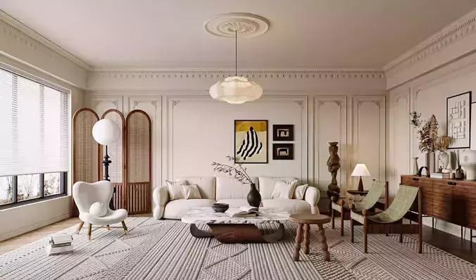 modern living room interior scenes 112