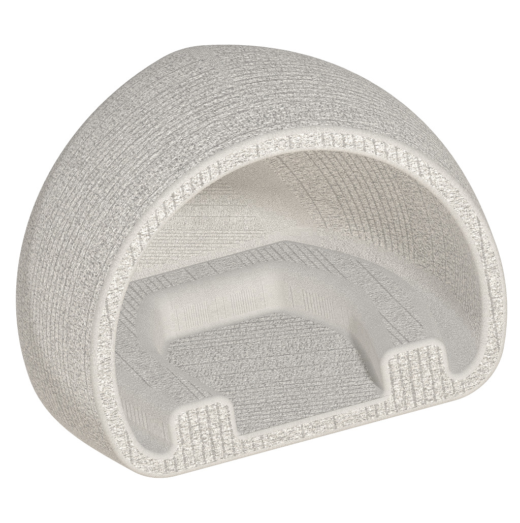 Premium Outdoor Lounger 3D print model_1